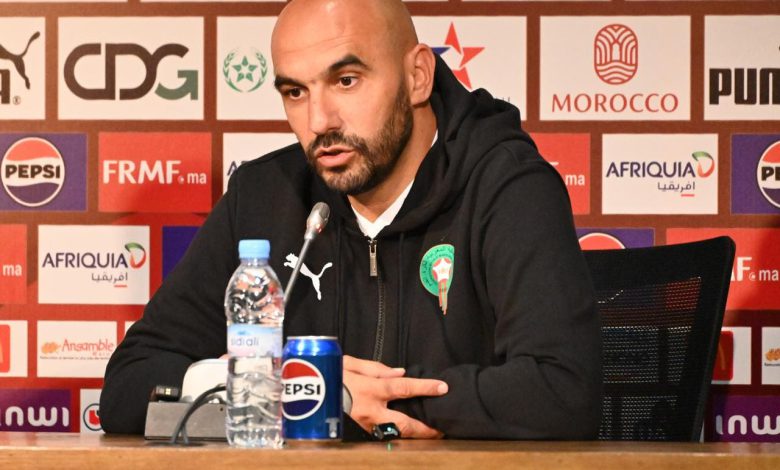 الركراكي يسلط الضوء على موهبة نادرة في المنتخب المغربي