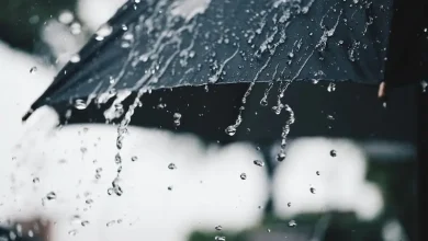 أمطار رعدية
