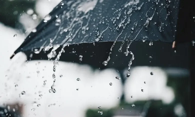 أمطار رعدية