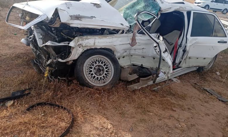 رأس الماء .. حادثة سير خطيرة تسفر عن إصابات متفاوتة الخطورة(صور)