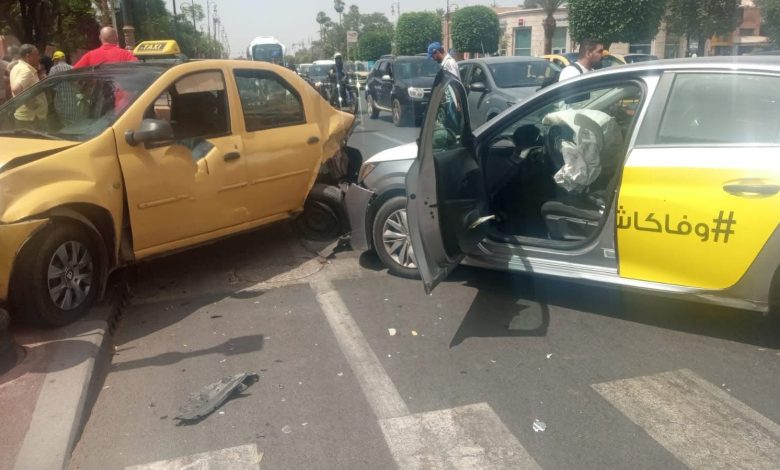 السرعة المفرطة وعدم الانتباه يتسببان في حادثة سير خطيرة بمراكش