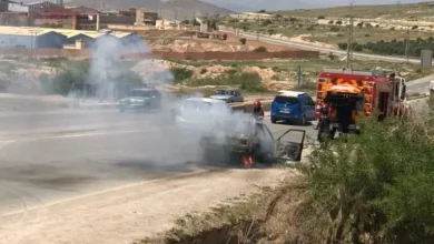انفجار قنينة غاز داخل سيارة زايو