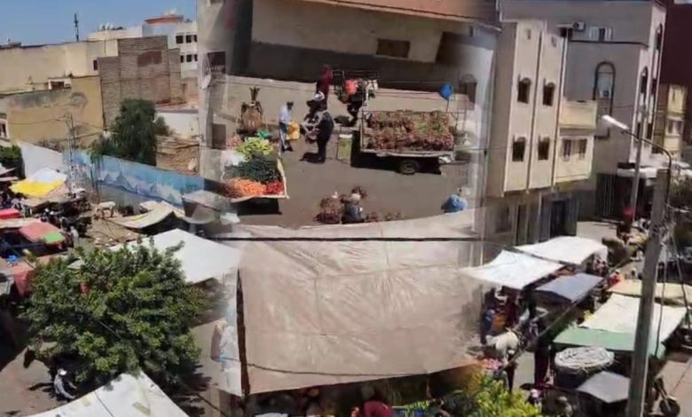 سطات.. سوق عشوائي يخنق ساكنة حيي “بام” و”مانيا”