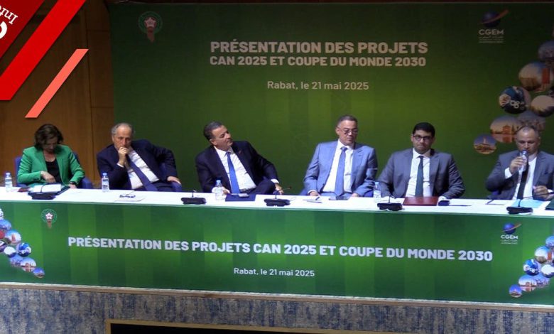 لقجع ولعلج يقدمان مشاريع مونديال 2030 وكان 2025 بالرباط