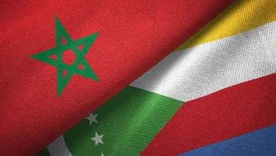 علم جزر القمر والمغرب