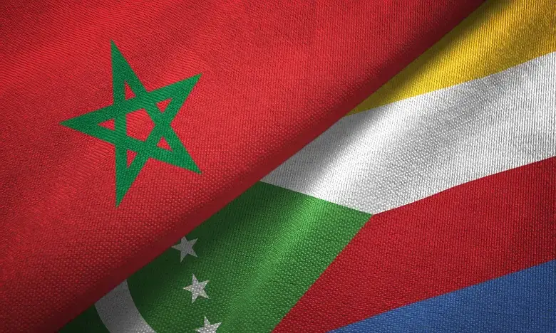 علم جزر القمر والمغرب