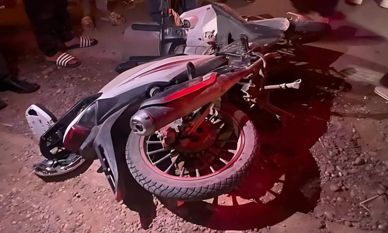 مصرع شاب وإصابة 3 أشخاص في حادث اصطدام دراجتين ناريتين بأوريكا