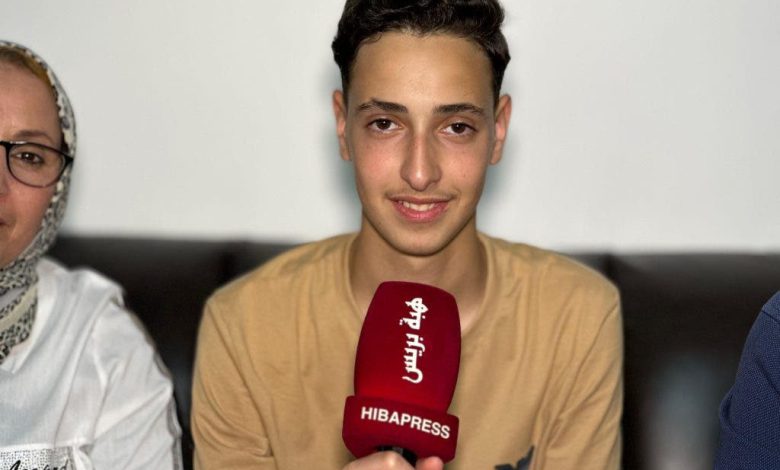هيثم البردعي ينال أعلى معدل باكالوريا في جهة طنجة تطوان الحسيمة بـ 19.46
