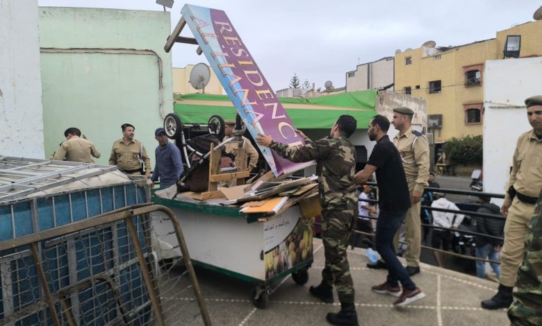 أكادير.. حملة لتحرير الملك العمومي بسيدي يوسف تلقى ترحيبا من الساكنة