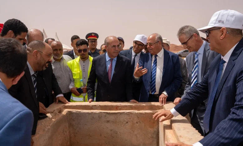 البواري يعطي الانطلاقة الرسمية لمشروع هيكلي لري 5000 هكتار بالرشيدية