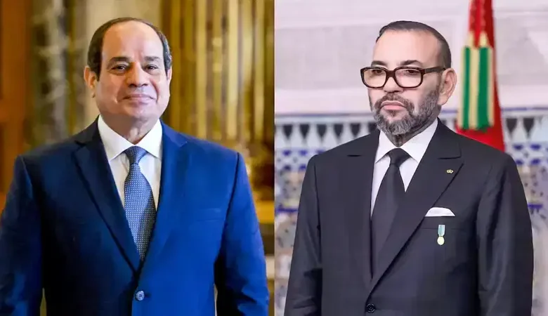 الملك مبرقا السيسي: “معتزون بالعلاقات الأخوية المتميزة التي تجمع بلدينا”