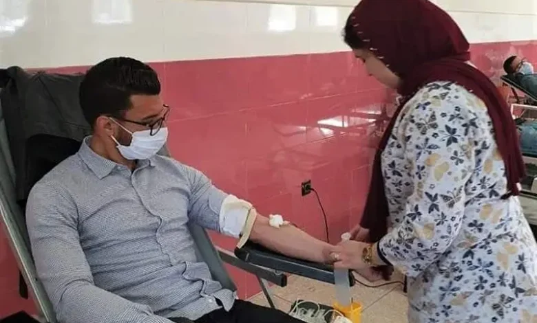 انطلاق حملة “قطرة دم = حياة” للتبرع بالدم في كورنيش الناظور