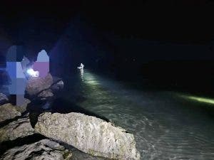 القوات المساعدة تحبط تسلل 4 جزائريين سباحة نحو السعيدية(صور)