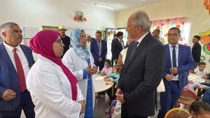 زيارة ميدانية لوزير التربية الوطنية تعطي الإنطلاقة الرسمية للدخول المدرسي بالبحراوي